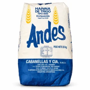 Harina de trigo Andes 0000